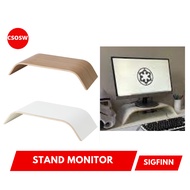 KAYU Wooden Laptop Stand Minimalist Computer Monitor Desk SIGFIN Monitor Stand