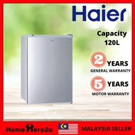 Haier HR-135H Single Door 120L Refrigerator Peti Sejuk 1 Pintu - 2 Years Warranty - Non-Inverter Low Energy - HOMEHERO2U