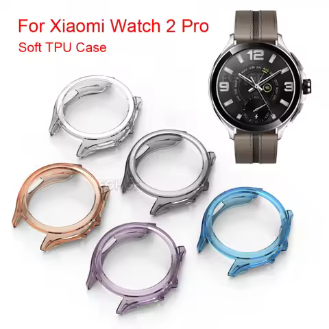 For Xiaomi Watch 2 Pro Case Cover Soft TPU Protective Shell Frame Bumper For Mi Watch 2 Pro Protecto