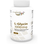 Vita World L-Glycine 1000mg 120 Capsules Made in Germany