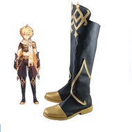 【COSER 77】Genshin Impact kong cos Aether traveler ชุดคอสเพลย์อนิเมะ ตัวเอก