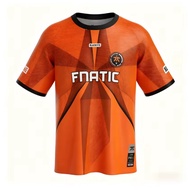 Fnatic Team Jersey Esports Club Uniform Breathable Valorant Men's T-shirt
