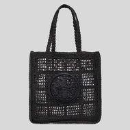 Tory Burch Ella Hand-Crocheted Tote Black 153041