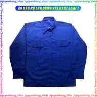 BLUE WORK PROTECTIVE SHIRT KAKI FABRIC TYPE 1, WORK WORK WORKER SHIRT