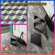 TX308 Cetakan paving wajik/3D model ketupat P-30cm(besar) FREE ONGKIR