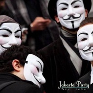 Anonymous Vendetta Guy Fawkes Mask - Party Mask -