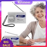 Mini Vintage Radio Battery Powered AM FM Radio Portable Radio for Indoor Outdoor