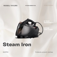 Russell Taylors Optisense Steam Generator Steam Iron (1.5L) SG1 PRO Steam Station Non stick Ceramic 