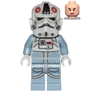 Original Lego Star Wars - AT-AT Driver (Dark Red Imperial Logo, Cheek Lines, Smile) 75288 Minifigure