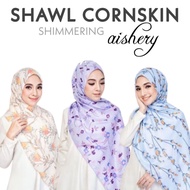 Tudung Shawl Cornskin Shimmering (Borong)