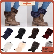 YUJINX Leg Warmer Fashion Cover Women Fur Crochet Knit