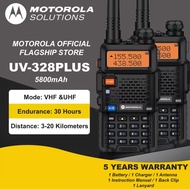 UV 328plus Walkie Talkie Two-Way Radio UHF Transceiver set (NTC Type Approved) long range Radio