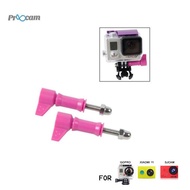 Proocam Pro-F106PK L-Like shape Thumb Screw with tale for Gopro Hero 6 5 4 3 2 1 DJI Osmo (Pink)