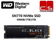 WD BLACK SN770 NVMe PCIe Gen4 M.2 SSD - 500GB/1TB/2TB