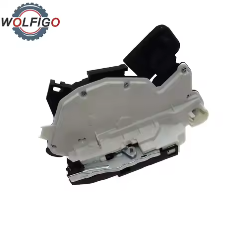 WOLFIGO New Front Left Door Lock Latch Actuator For VW Golf MK6 MK7 Jetta Passat B7 Beetle 6RD 837 0