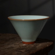 Ru Kiln Master Cup Azure Ru Porcelain Hat Cup Single Cup Personal Cup Ceramic Tea Cup Tea Cup Gift R