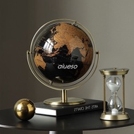 Light Luxury Transparent Globe Nordic Living Room TV Cabinet Study Metal Globe Suspended Ornaments G