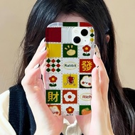 Fth-56 SS852 SS853 Case For REDMI A1 A2 5A 6A 8 8A 9A 9I 9C 10A 9T 10 10C 11E 12C Abstract Clear Aes