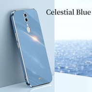 LANLIN For OPPO F11 F9 Pro F9 F15 F19 Pro F19 Phone Case 6D Plating Soft Casing Silicone Square Fram