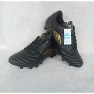 Genuine lotto leather football boots with material