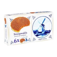 Stroopwafels Delft Blue loose packed (6pcs)