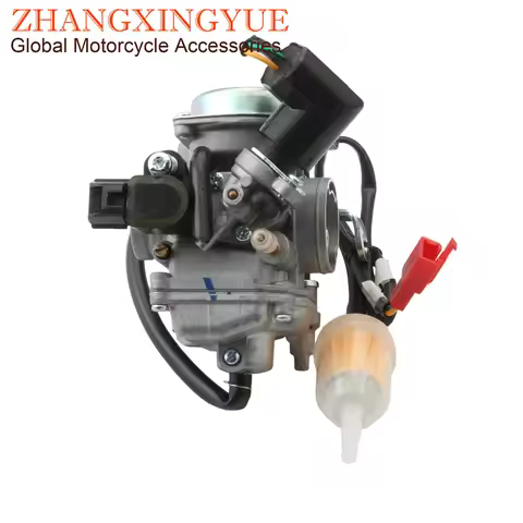 Scooter Carburetor Moped For SYM Fiddle III Jet 14 50 Symphony SR ST 50cc E3 E4 16100-Z6M-000 16100-