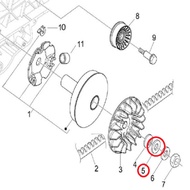 100% ORIGINAL WMOTO ES250i WASHER // P0132400910000 100% ORIGINAL WMOTO ES250i