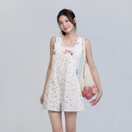 Yếm short nữ họa tiết dễ thương phong cách Ulzzang Hàn Quốc Keera Miều Est.2013