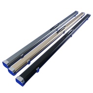 High-end Customization Snooker Cue case Aluminium Alloy 1 Piece Silica Gel Soft Single Hard Billiard