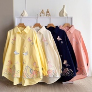 KATUN Dahlia Premium Embroidered Popline Cotton Blouse ELEGAN
