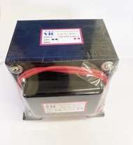 หม้อแปลง 10A 12VAC 24VAC รุ่น B70  Input 0 220 VAC  150VA แบบ 2 สาย