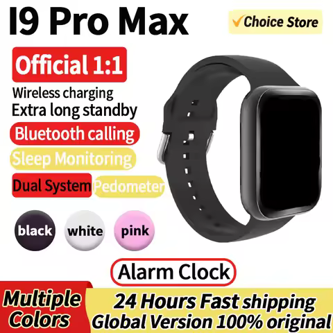 New Smart Watch for Men I9 Pro Max Series 9 Smart Watch Phone Watch Face Sport Women Man Wearable Gi