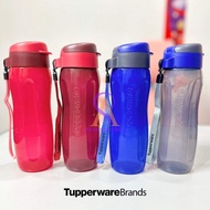 Tupperware H2GO Flip Top Straw Tumbler 750ml/ 550ml/ 500ml Slim Eco Bottle Water Bottle / Slim Eco B