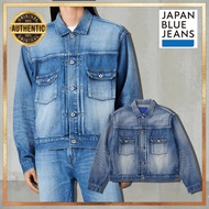 Japan Blue Jeans Selvedge Type 2 Denim Jacket 12oz Medium Indigo JMGJ1200 [Direct from Japan]