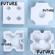 HL-FUTU 1Pcs Paving Brick Mould, Reusable Hollow Grass Stepping Stone Paver,  DIY Plastic 25x6cm Wal