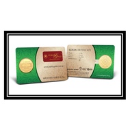 (Ready Stock) Public Gold LBMA Emas Tulen PG 1 Dinar 4.25G 24 karat (Au 999.9) Hijau Old Version V3-