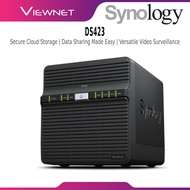 SYNOLOGY DS423 NAS DISKSTATION 4-BAYS NAS QUAD CORE PROCESSOR | DATA BACKUP HOME CLOUD  STORAGE