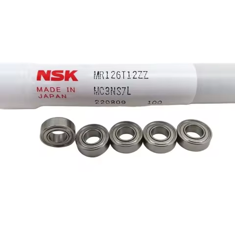 Original NSK bearing MR126ZZ 6*12*4mm L-1260ZZ Miniature ball bearings for motor MR126 MR126Z 1260 6