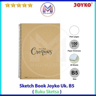 Joyko B5 SKBK 706-2 B5 Sketchbook / Plain Sketchbook Size B5