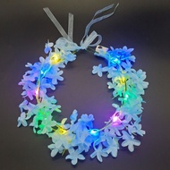 ที่คาดผม LED เขากวาง เครื่องประดับผมคริสต์มาส Elf Ears Deer Headband สไตล์คริสมาสต์ Christmas กิ๊บติ