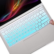 Keyboard Cover for Microsoft Surface Laptop 3 13.5" 15" 2021 2020, Surface Book 3 13.5" 15" 2021 2020, Surface Book 2 13.5" 15", Surface Laptop 2 13.5" 15" (NOT FIT Surface Laptop Go) -Mint Green