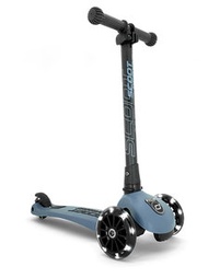 SCOOT AND RIDE - Highwaykick3 平衡滑板車(3 yr+) 鋼鐵藍 3 LED輪Scooter