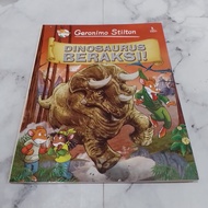 Geronirmo stilton comic dinosaur dino children's story book Indonesian children's story book fairy t