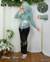 TB (COD) Kebaya Modern Setelan Kebaya Encim Bali Modern Baju Kebaya Wisuda Hijab Modern Terbaru Keba