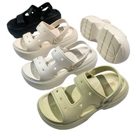 88 Bara Bara Two-Tone Bakpau Sandals Imported RubberWanita ZHYC8107BR-B2ST (AC4)