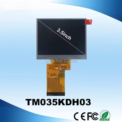 3.5'' 3.5 Inch TM035KDH03 TFT LCD Screen Display 24 Bit 250CD 54P Port New Original Panel