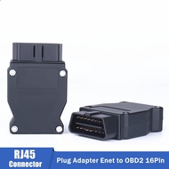 Best Price OBD OBDII Enet Plug Adapter For BMW ENET Ethernet to OBD2 16Pin Connector Plug For BMW Ca
