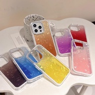 For IPhone 16promax Phone Case Simple 15pro Case 14 Creative 13 New 12 11 Luxury Gradient Phone Case