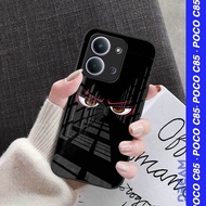 Glass Softcase poco C85 - Casing hp Latestpoco C85 [M376] Casing poco - Cellphone Casing - Trendy Ca