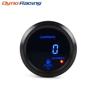 Dynoracing 2" 52mm 12V Level Digital Percent Display Car 0-100% Fuel Gauge Meter Auto Pro Zone